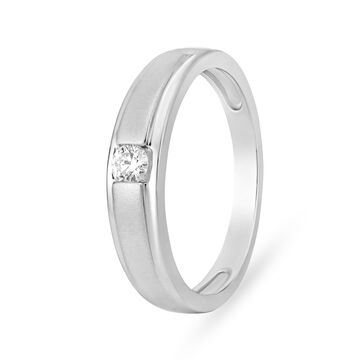 Ageless 950 Pure Platinum And Diamond Finger Ring