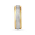 Bold Platinum and Rose Gold Ring for Men,,hi-res 3