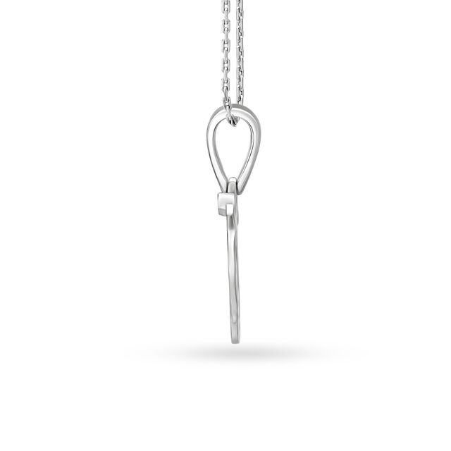 Single Stone Om Diamond Pendant,,hi-res 2