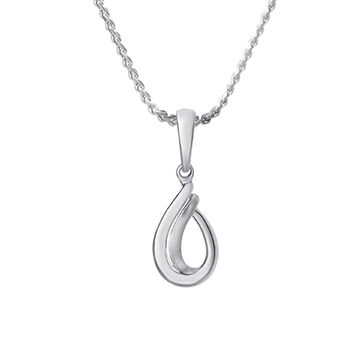 Dainty Platinum Pendant