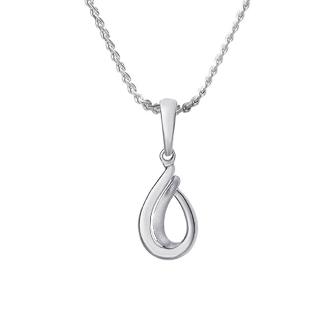 Dainty Platinum Pendant,,hi-res