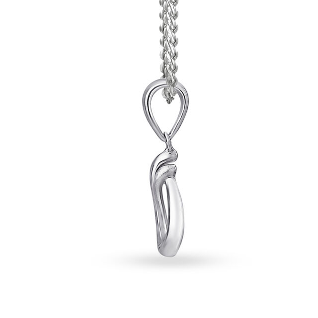 Dainty Platinum Pendant,,hi-res