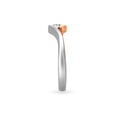 Classy Platinum and Diamond Ring with Rose Gold,,hi-res 3