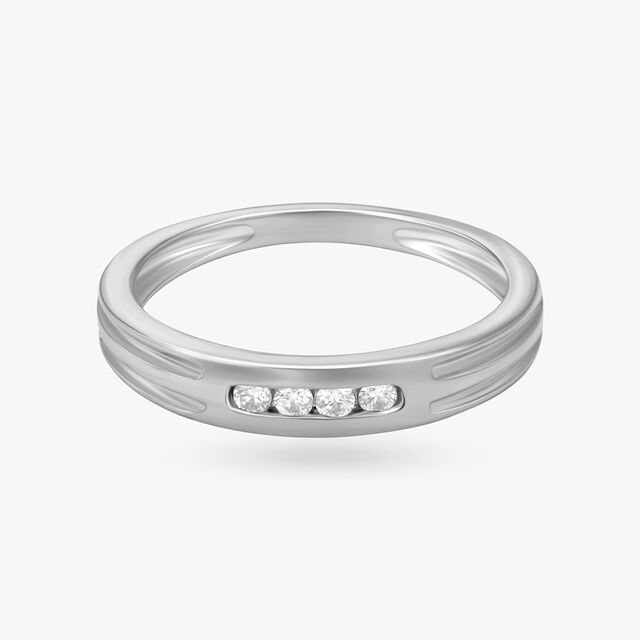 Sharp Diamond Ring for Men