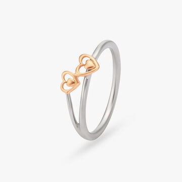 Timeless Love 950 Platinum Finger Ring