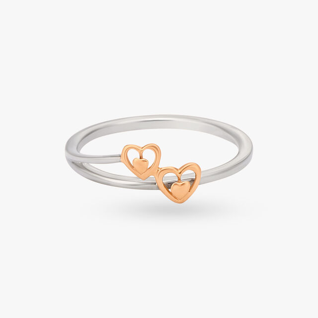 Timeless Love 950 Platinum Finger Ring