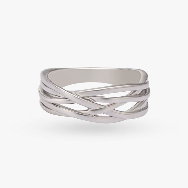 Snazzy Platinum Ring