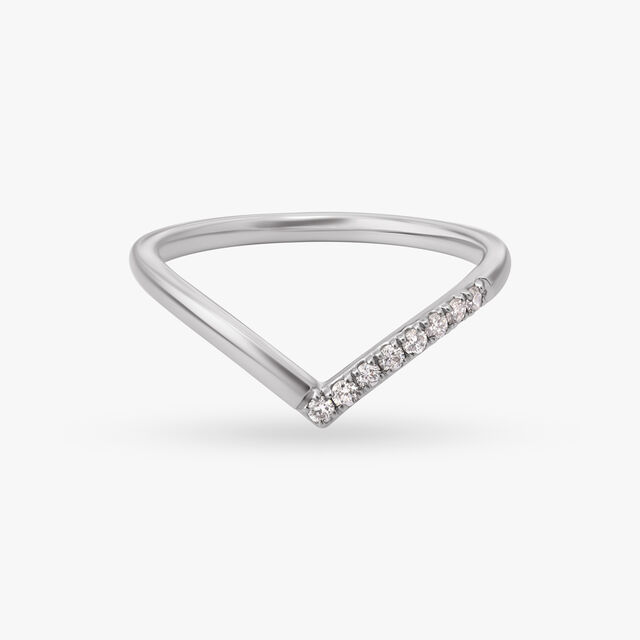 Statement Of Elegance Platinum Ring