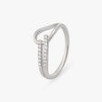 Contemporary Reverie Platinum Ring 