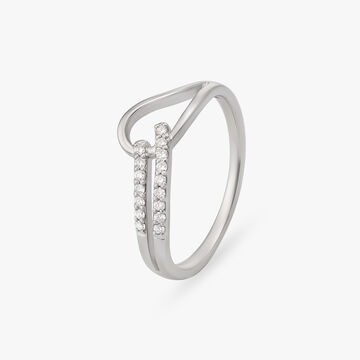 Contemporary Reverie Platinum Ring