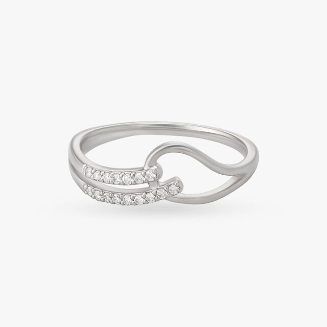 Contemporary Reverie Platinum Ring 2