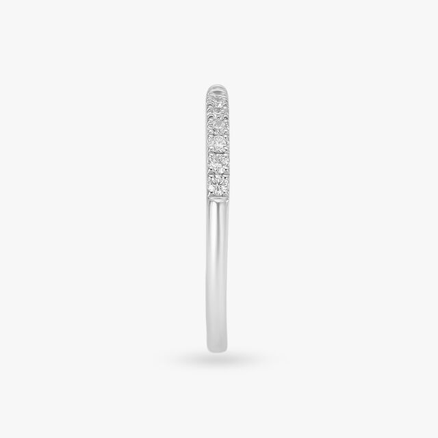 Glacial Diamond Finger Ring