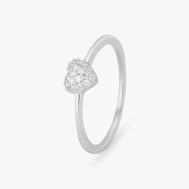 Heart design Diamond Finger Ring