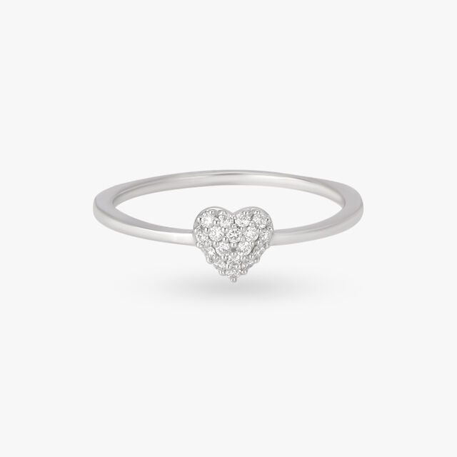 Heart design Diamond Finger Ring