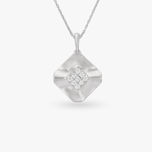 Glacial Diamond Pendant 