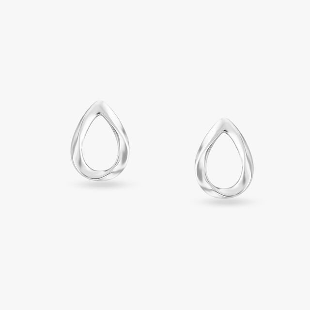 Platinum Purity Stud Earrings 