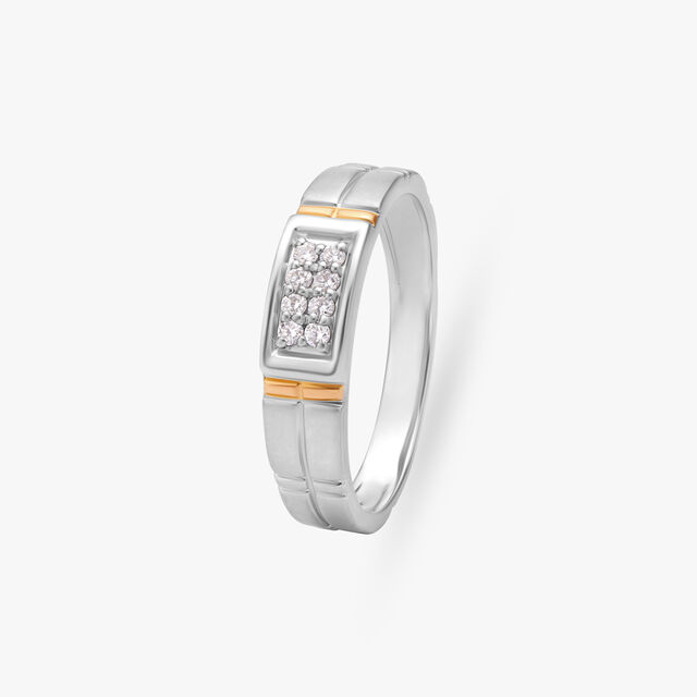 Regal Sophistication Diamond Ring For Men 