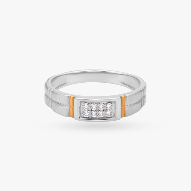 Regal Sophistication Diamond Ring For Men 2