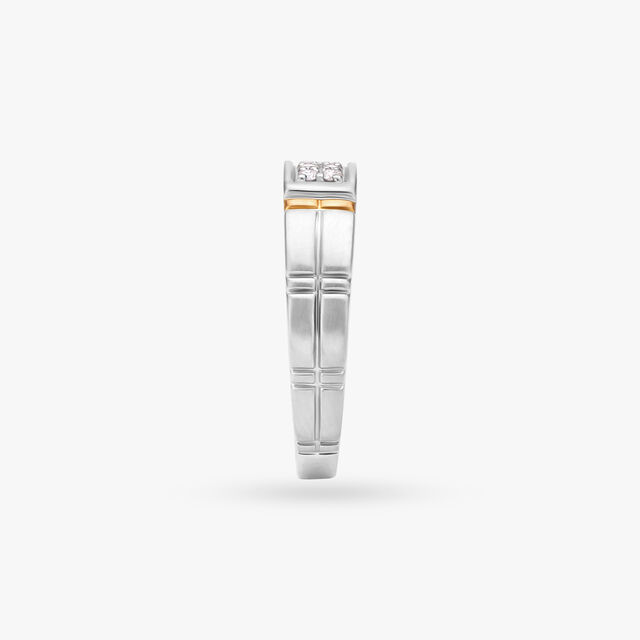 Regal Sophistication Diamond Ring For Men 3