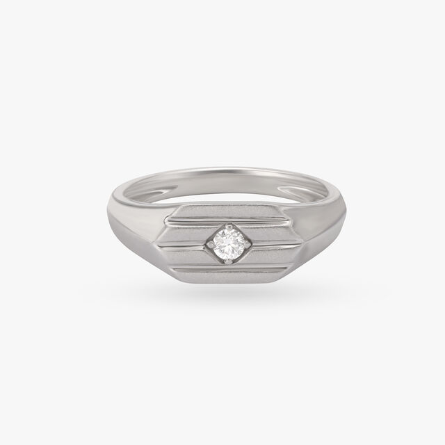 Sophistication Redefined Platinum Ring For Men,,hi-res 2