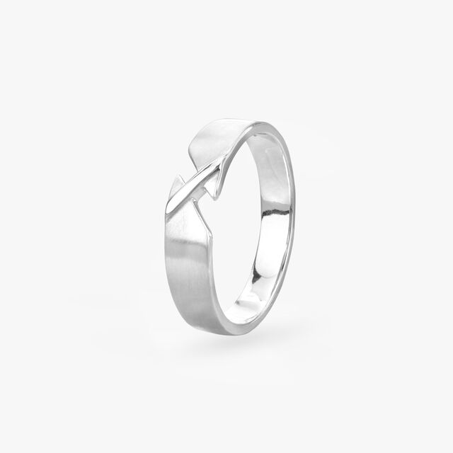 Timeless Platinum Finger Ring for Men