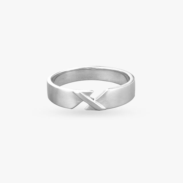 Timeless Platinum Finger Ring for Men