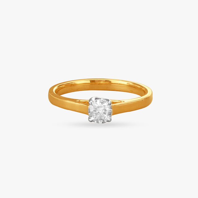 Precision Sparkle Solitaire Ring 2