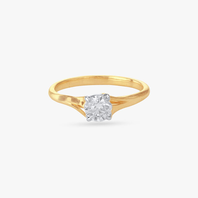 Radiant Rhythm Solitaire Ring 2