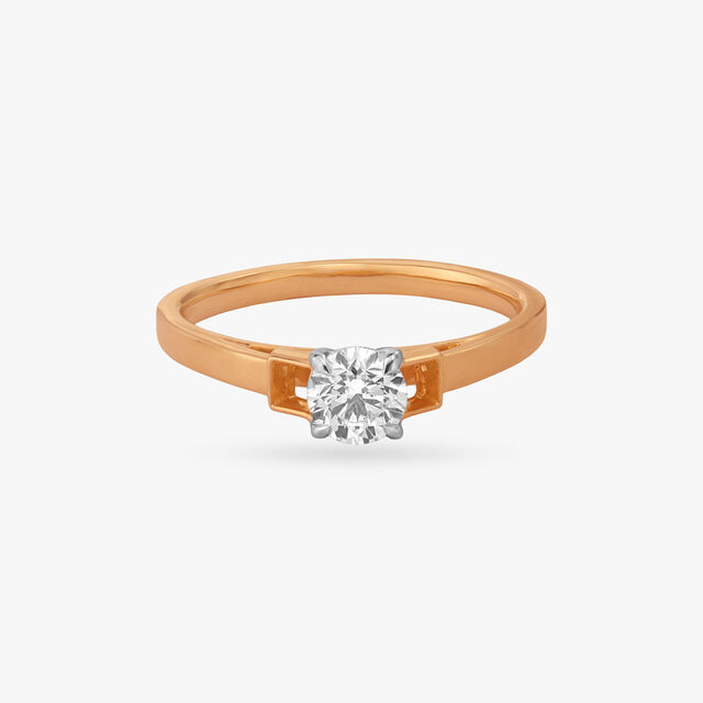Shimmer Muse Solitaire Ring 2