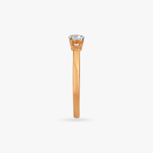 Shimmer Muse Solitaire Ring 3