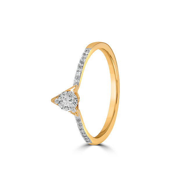 Heartstrings Solitaire Ring 3