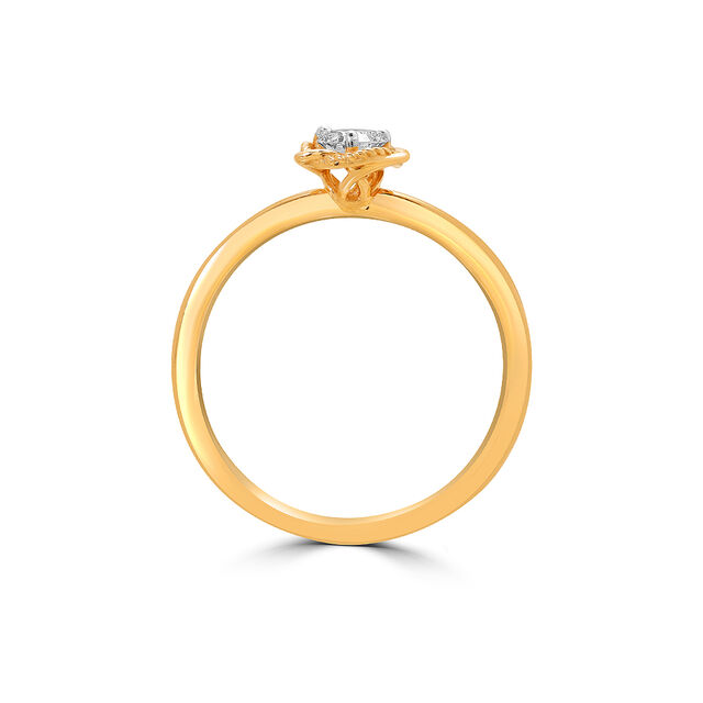 Regal Splendor Solitaire Finger Ring 5