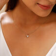 Sparkling Solitaire Pendant 2