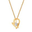 Sparkling Solitaire Pendant 4