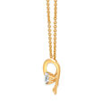 Sparkling Solitaire Pendant 5