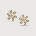 Cascade Solitaire Earring 2