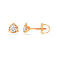 Circle of Unity Solitaire Earring 4