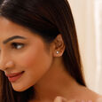 Moonlit Solitaire Earring 2