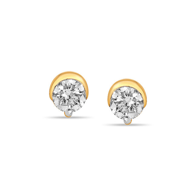 Moonlit Solitaire Earring 3