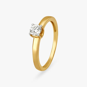 Shimmer Spell Celeste Solitaire Ring