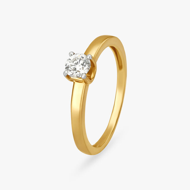 Shimmer Spell Celeste Solitaire Ring