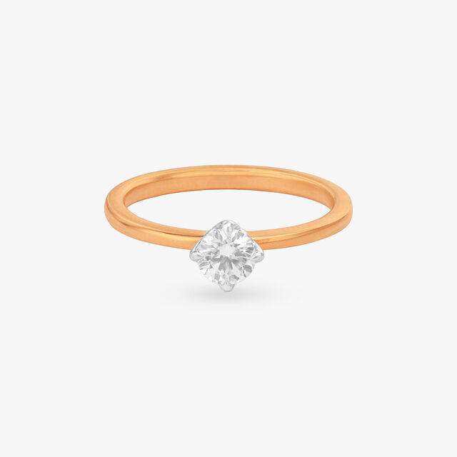 Brilliance Bloom Celeste Solitaire Ring 2
