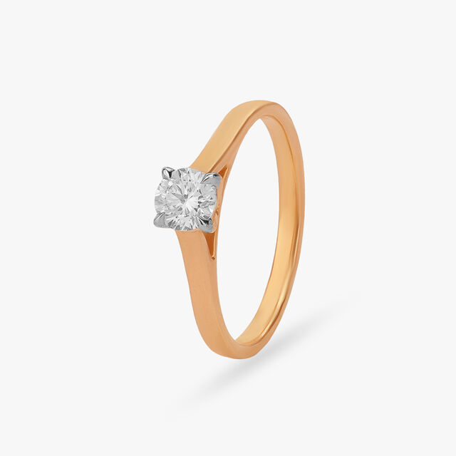 Refined Brilliance Solitaire Ring 