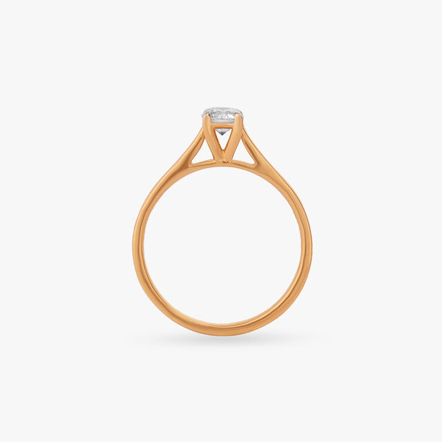 Refined Brilliance Solitaire Ring 4