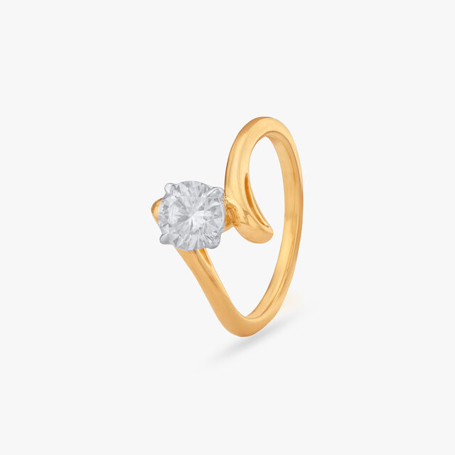 Dancing Glow Solitaire Ring 