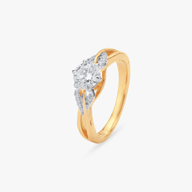 Timeless Glint Solitaire Ring