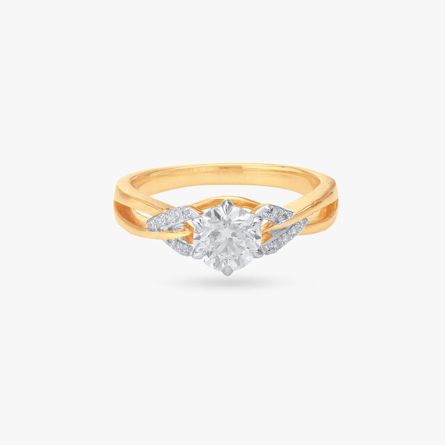 Timeless Glint Solitaire Ring