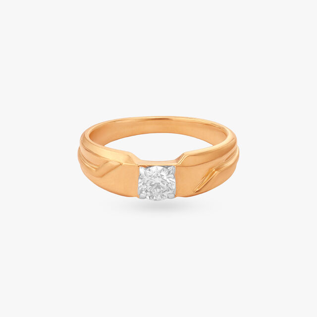 Sparkle Statement Solitaire Ring