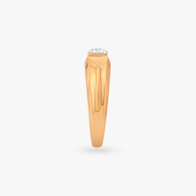 Sparkle Statement Solitaire Ring