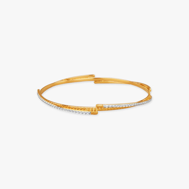 Tanishq 22 Karat Gold Bangle for Women 